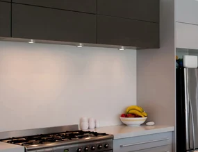 NORDLUX Sada 3x LED svetlo nad kuchynskú linku KITCHENIO, 2W, 6,4cm, okrúhle, strieborné
