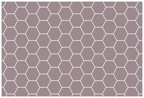 Tapeta moderný hexagón vzor