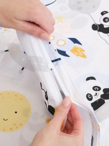 Bavlnené obliečky Renforcé - Vesmírna panda