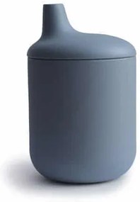 Mushie silikónový hrnček s náustkom - Tradewinds