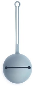 Mushie Silikónové púzdro na cumlíky: Powder Blue
