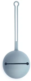 Mushie Silikónové púzdro na cumlíky: Powder Blue