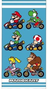 Detská osuška Super Mario Kart, 70 x 140 cm