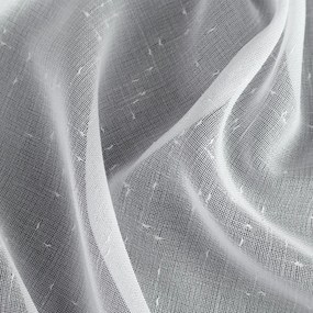 ZÁCLONA NA PÁSKE ANGELA 140X300 CM BIELA