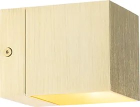 Moderná nástenná lampa zlatá - Transfer