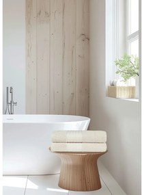 Béžové froté bavlnené osušky v súprave 2 ks 70x140 cm – Good Morning