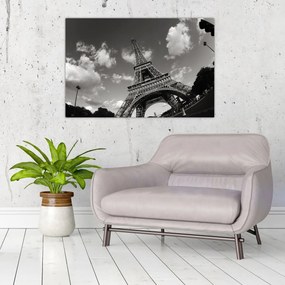Obraz - Eiffelova veža v Paríži (90x60 cm)