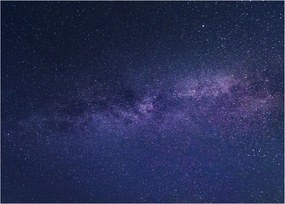 Sklenený obraz galaxie (70x50 cm)