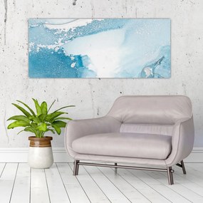 Obraz - Modrý dekor (120x50 cm)