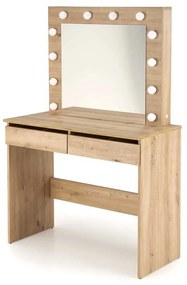 Toaletný stolík Hollywood, dub artisan