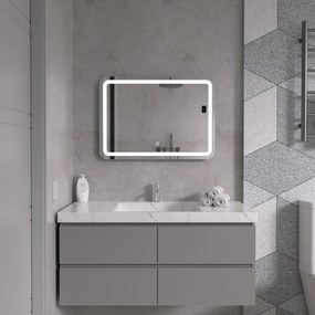 Erga Isabella, LED zrkadlo 70x50cm, 1840 lm, 6500K, predné/zadné osvetlenie, ERG-V01-129-7050-00