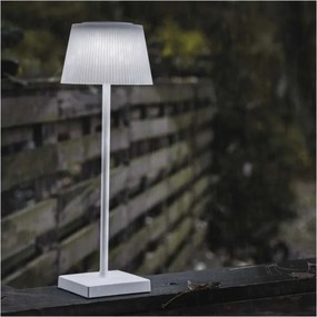 Stolná LED lampa KATIE biela