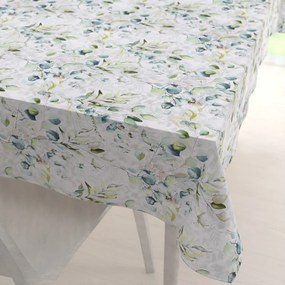 Biante Bavlnený obdĺžnikový obrus Sandra SA-400 Mintovo-zelený eukalyptus 120x200 cm