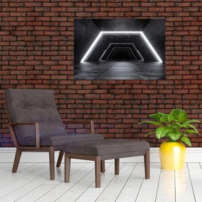 Obraz - Futuristický tunel (90x60 cm)