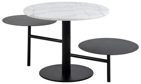 Biely okrúhly konferenčný stolík ø 60 cm Lahti – Actona