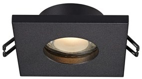 Zuma Line ARGU10-032 - Podhľadové svietidlo CHIPO DL 1xGU10/50W/230V IP54 čierna