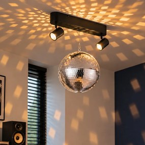 Retro závesná lampa Disko guľa Vrátane LED 2-svetelná s diaľkovým ovládaním - Discoball