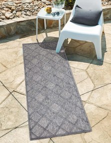 Dekorstudio Terasový behúň SANTORINI - 457 antracitový