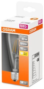 OSRAM Classic ST LED žiarovka E27 4W 2.700K číra