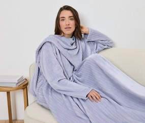 Hebká deka s rukávmi