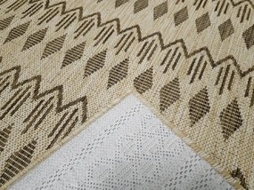 BE Koberec Eqos 0002 BEIGE – béžový obdĺžnikový Rozmer: 40x60 cm