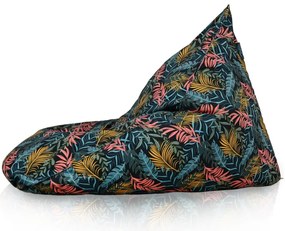Sedací vak Bermudy farebné listy