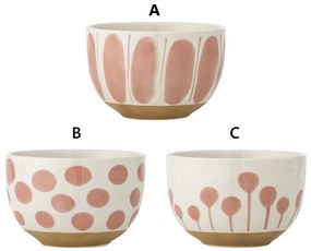 Bloomingville Keramická miska Linora Rose 580 ml A