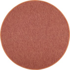 Vopi 100x100 (průměr) kruh cm Kusový koberec Astra terra kruh, oranžová, chodba / predsieň