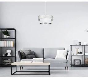 Luster na lanku RESSA 1xE27/60W/230V krémová