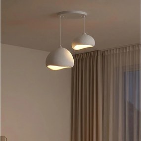 Brilagi - Lanový luster WABI SABI 2xE27/40W/230V priemer 70 cm biely