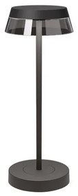 Redo 90312 - LED Stmievateľná stolná lampa ILUNA LED/2,5W/5V 3000 mAh IP65 čierna