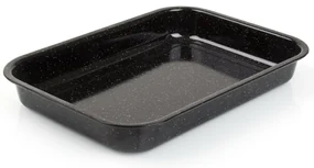 Banquet Pekáč smaltovaný CULINARIA Black 42 x 29 x 6 cm, L