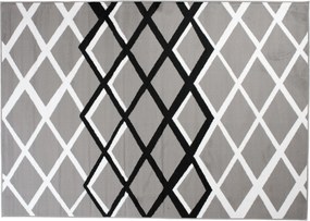 TA Koberec T237B ŠEDÁ LUXUSNÁ PP ESM Rozmer: 160x210 cm