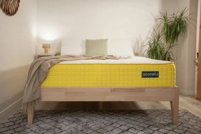 Vysoký ortopedický matrac s pamäťovou penou 200x200 cm / 30 cm Cloud - poťah s hodvábom