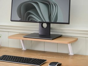 PC stolík Matts 140 (dub + biela). Akcia -13%. Vlastná spoľahlivá doprava až k Vám domov. 1109790