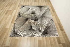 Koberec Studio E840A Geometria čierny / krémový