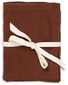 ferm LIVING Látkové prestieranie Linen Cinnamon - set 2 ks