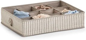 Organizér na spodnú bielizeň, 12 priehradiek 44x34x11, prúžok