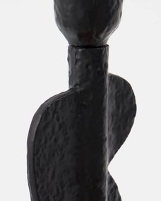 House Doctor Kovový svietnik Donna Black 20 cm
