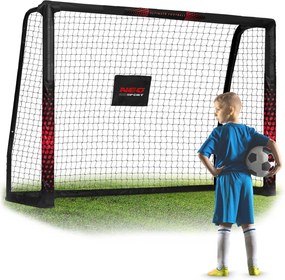 Neo-Sport Futbalová bránka 180 x 120 x 60 cm NS-463 čierno-červená
