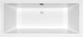 Cersanit Intro akrylátová vaňa 170x75cm + nožičky, biela, S301-068