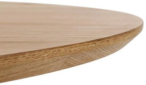 Oválný jídelní stůl Heaven dub divoký/černý