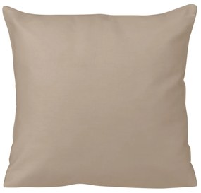 SATÉNOVÁ OBLIEČKA NA VANKÚŠ 041 40X40 CM TMAVOBÉŽOVÁ