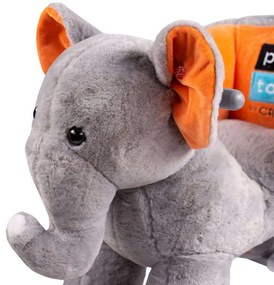 Hojdacia hračka s melódiou a kolieskami PlayTo sloník