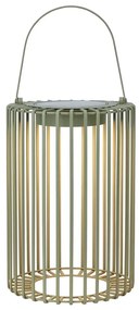 Zelený vonkajší solárny LED lampáš na USB (výška 54 cm) Cavia – Markslöjd