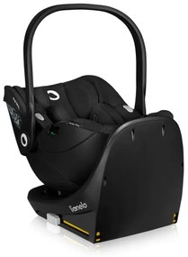 Lionelo - Autosedačka s otočnou základňou MOXIE SET i-Size 40-87 cm čierny karbón