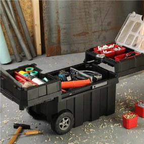 KETER Truhla na náradie s kolieskami