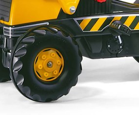 Šlapací traktor JCB s prednou aj zadnou lyžicou Rolly Toys 812004