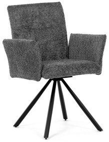 Sada jedálenských stoličiek s vratným mechanizmomDCH-W1117 GREY2, 2 ks