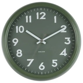 Nástenné hodiny KA5610GR, Karlsson, Badge, 38cm